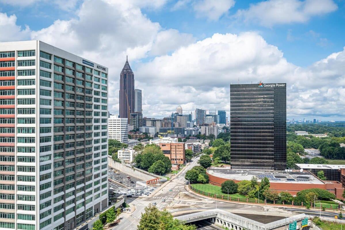 Villa Atl Downtown 2Br King Bed Free Parking Lm1902 Atlanta Esterno foto